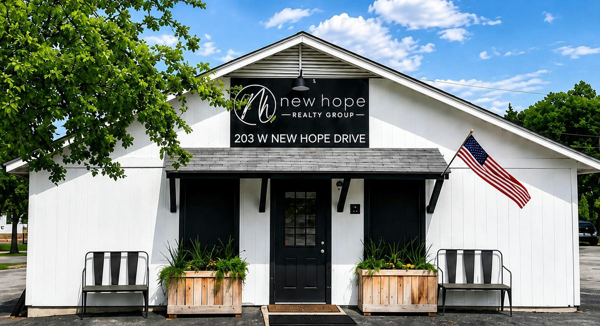 203 W New Hope Dr — exterior