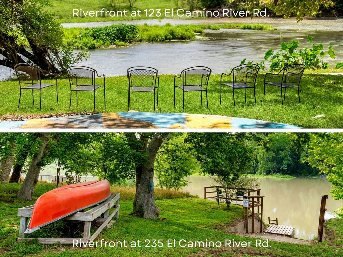 123 & 235 El Camino River Rd — exterior