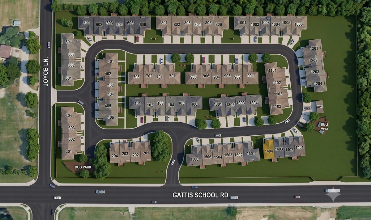 2600 Gattis School Rd #301 - 504 — exterior