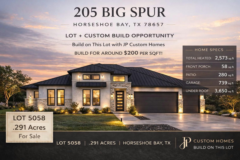 205 Big Spur — exterior