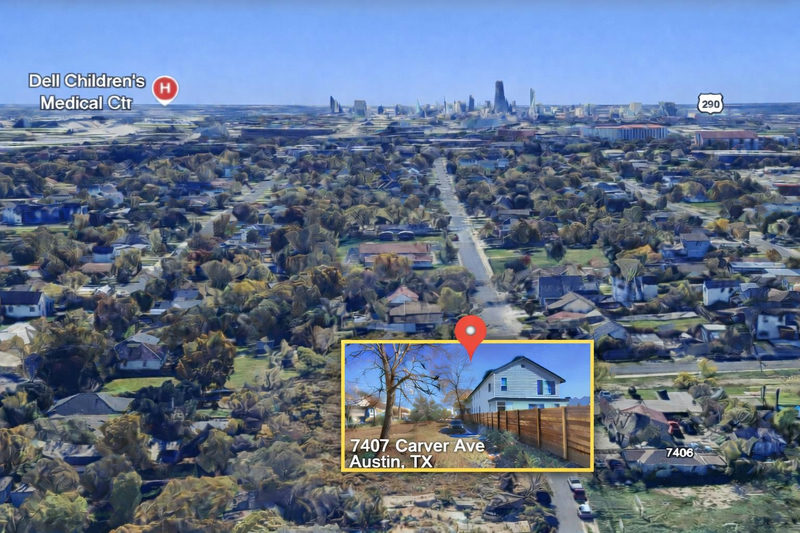 7407 Carver Ave — exterior