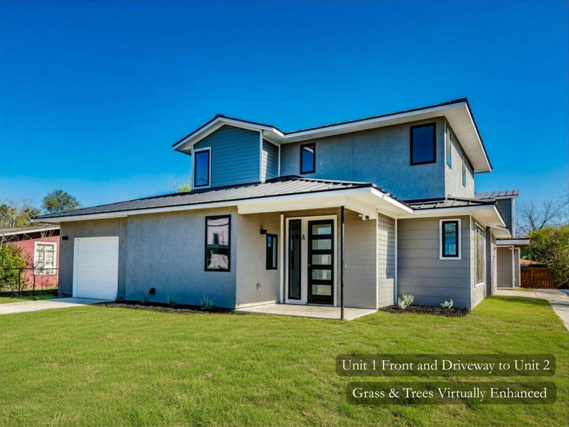 206 E Wonsley Dr #1 & 2 — exterior