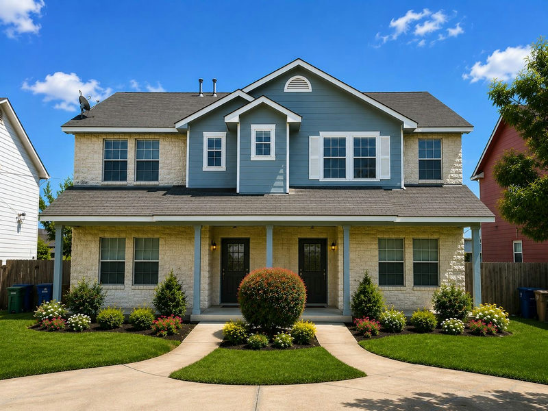 7509 Lazy Creek Dr — exterior